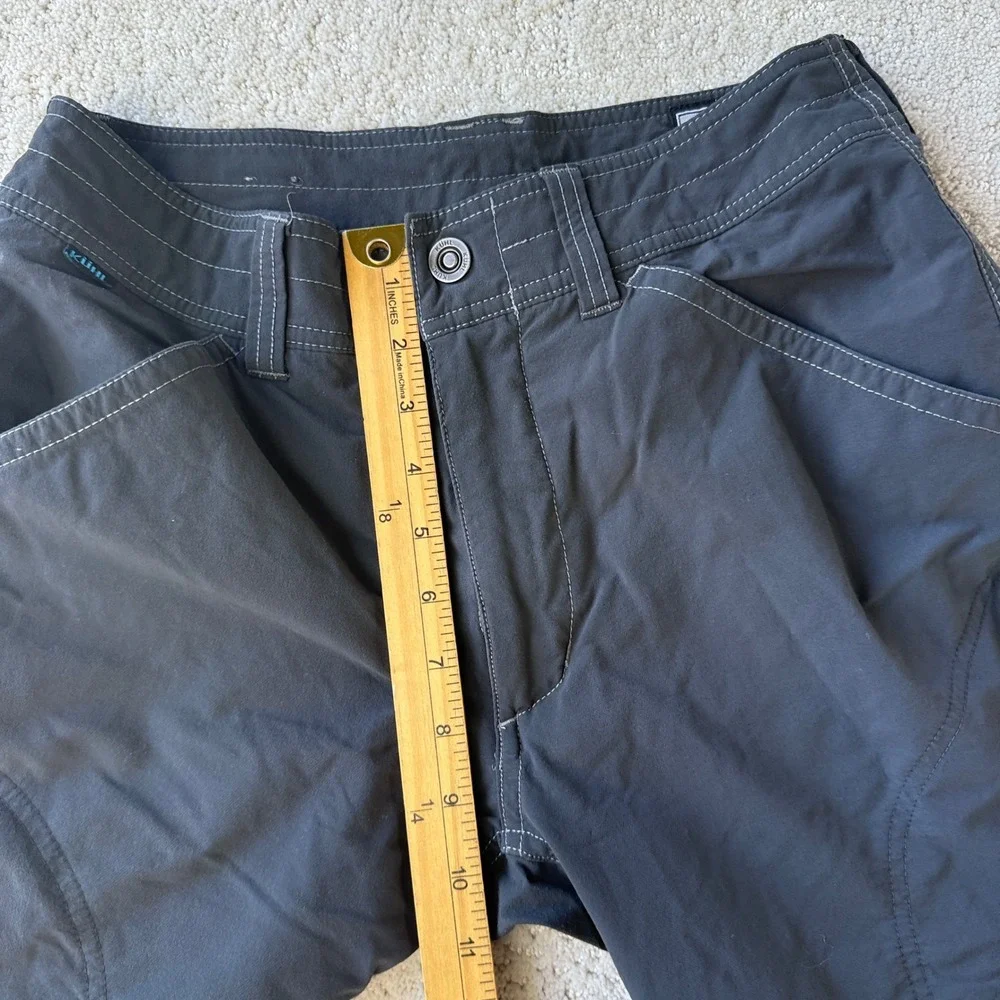 Kuhl Renegade Shorts Mens 30 Dark Grey Stretch Cargo Hiking Technical 12126